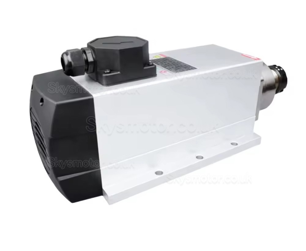 Water Cooled CNC Spindle Motor GDZ120x103-6 220V/380V 6kW 18000RPM ER32 Collet 400Hz